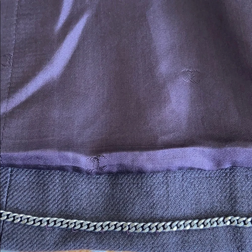 Auth CHANEL SUIT 100% Linen Jacket & Skirt size 38